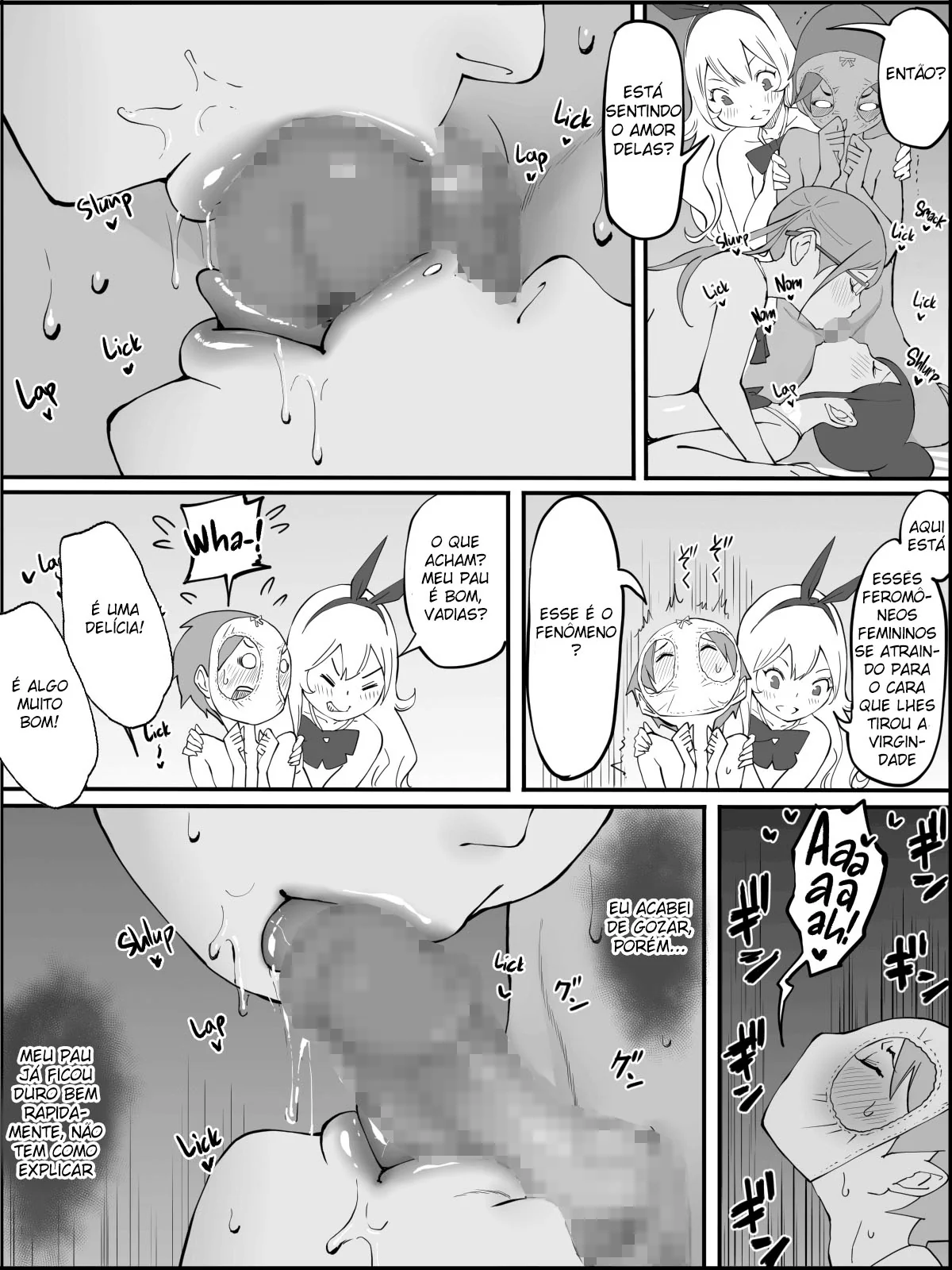 O Harém do Sortudo: Aventuras Escaldantes em Hentai HQ Brasileiro O Harém do Sortudo: Aventuras Escaldantes em Hentai HQ Brasileiro