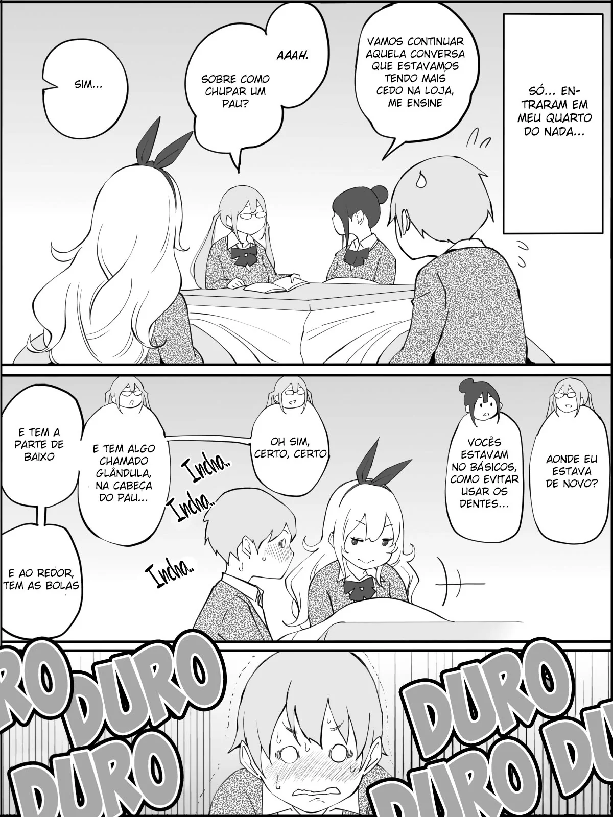 O Harém do Sortudo: Aventuras Escaldantes em Hentai HQ Brasileiro