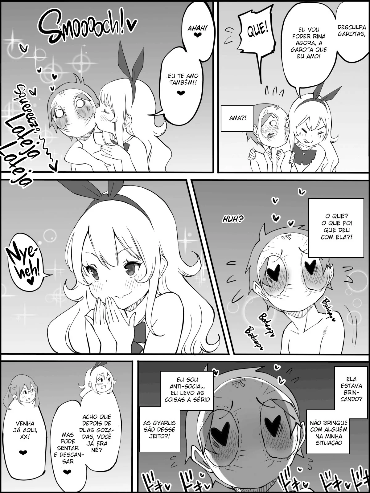 O Harém do Sortudo: Aventuras Escaldantes em Hentai HQ Brasileiro O Harém do Sortudo: Aventuras Escaldantes em Hentai HQ Brasileiro