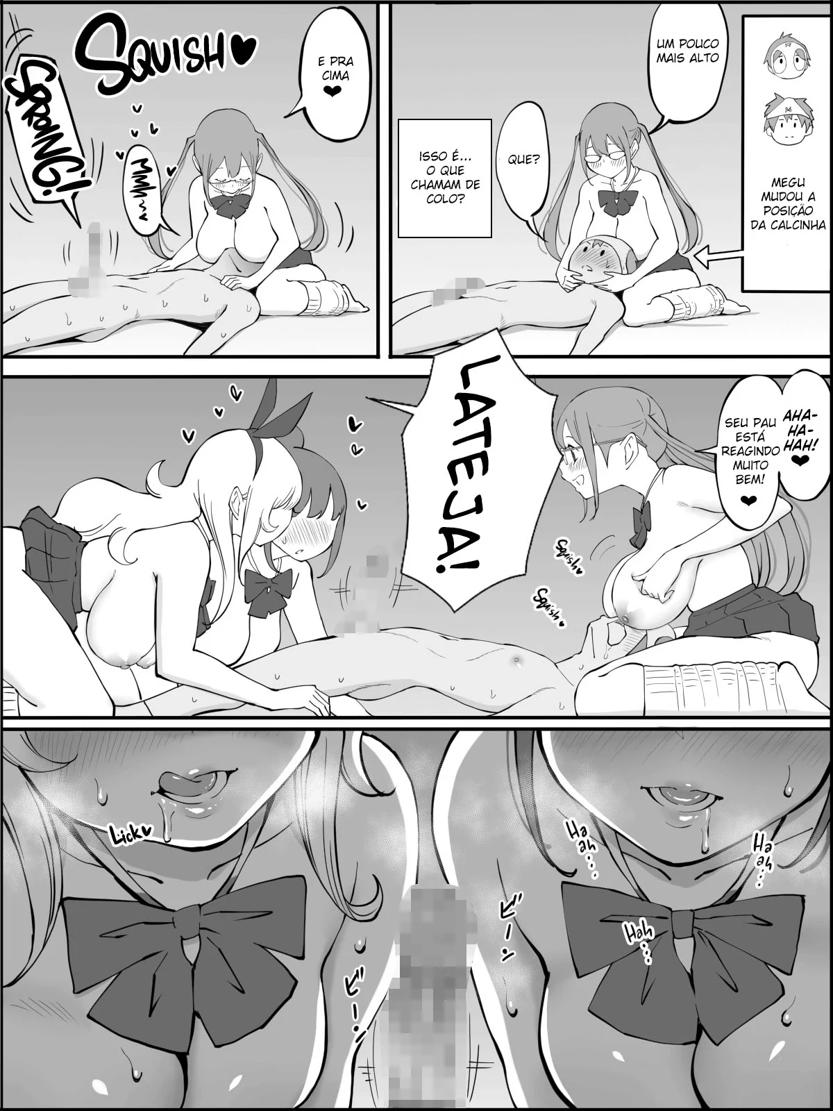 O Harém do Sortudo: Aventuras Escaldantes em Hentai HQ Brasileiro