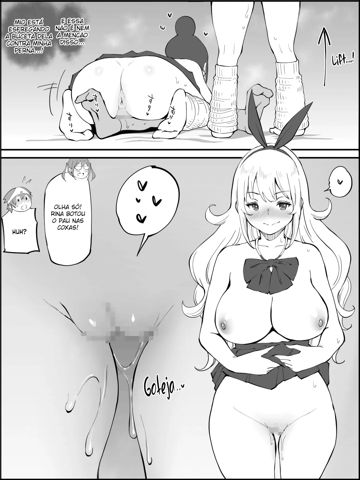 O Harém do Sortudo: Aventuras Escaldantes em Hentai HQ Brasileiro