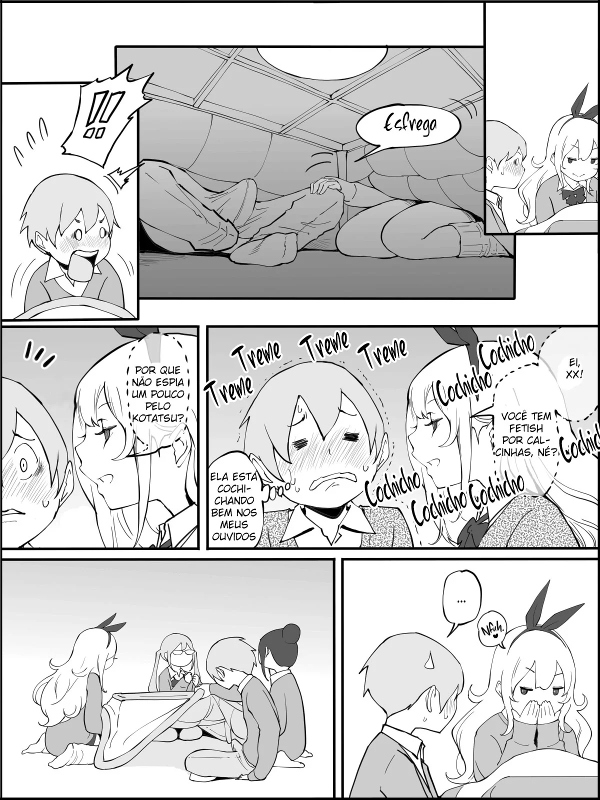 O Harém do Sortudo: Aventuras Escaldantes em Hentai HQ Brasileiro