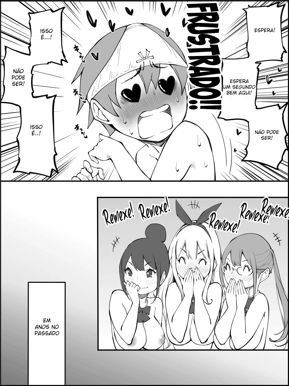 O Harém do Sortudo: Aventuras Escaldantes em Hentai HQ Brasileiro