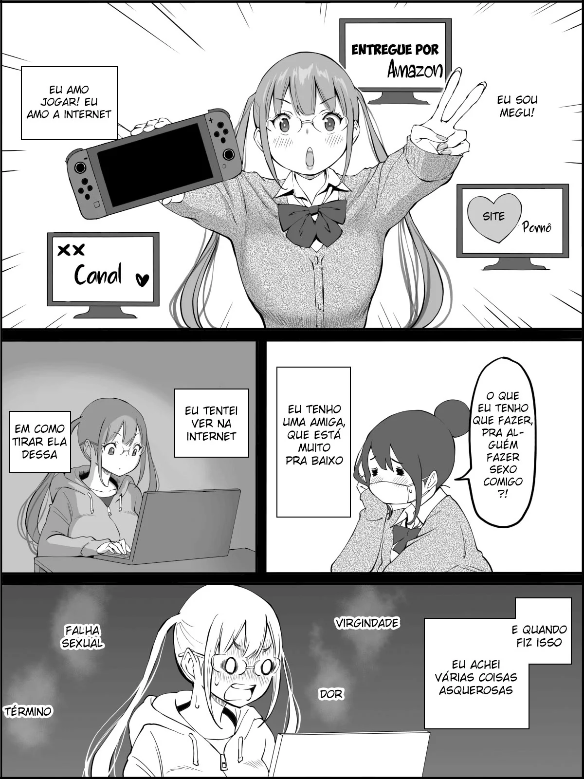 O Harém do Sortudo: Aventuras Escaldantes em Hentai HQ Brasileiro