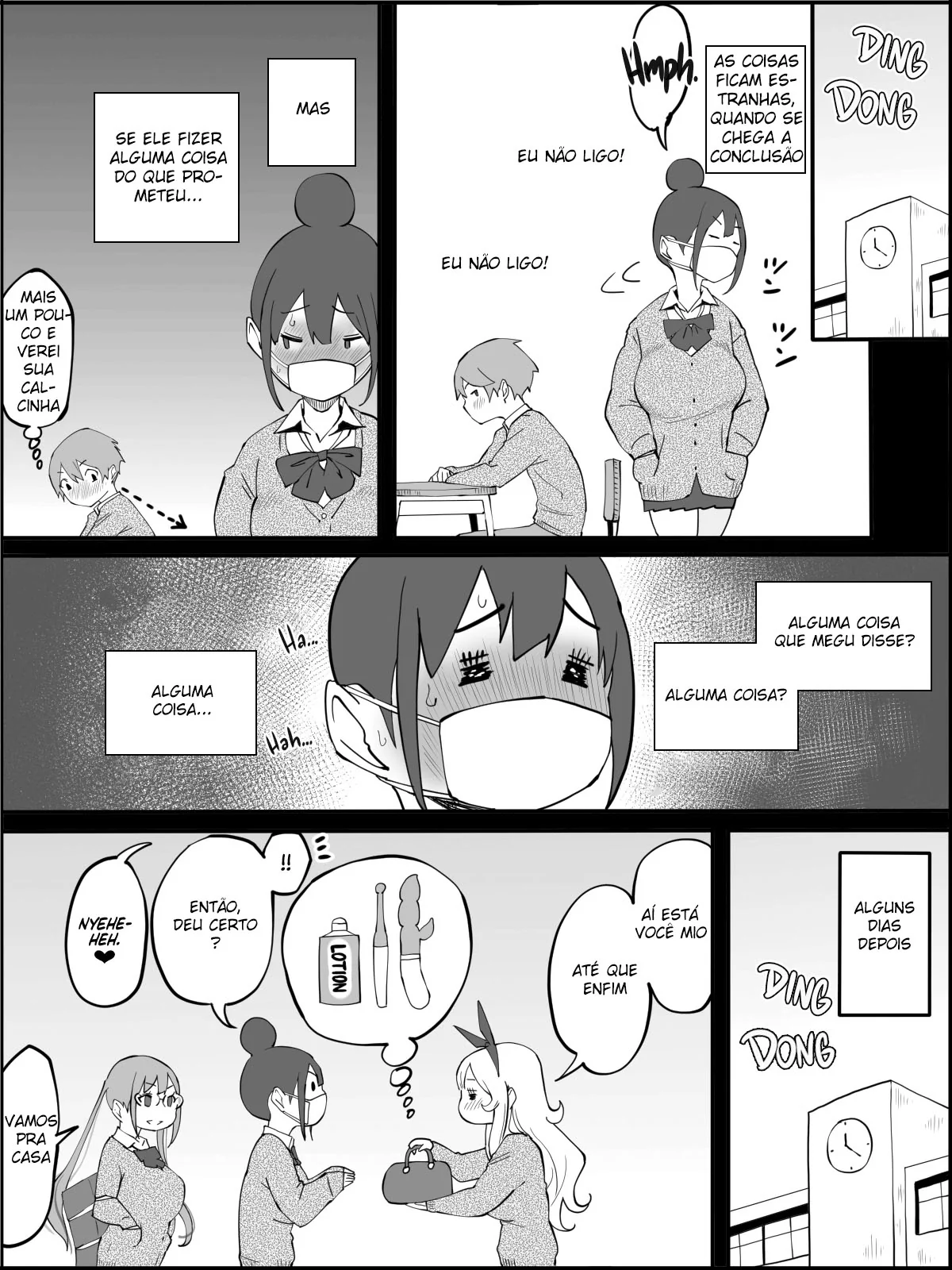 O Harém do Sortudo: Aventuras Escaldantes em Hentai HQ Brasileiro