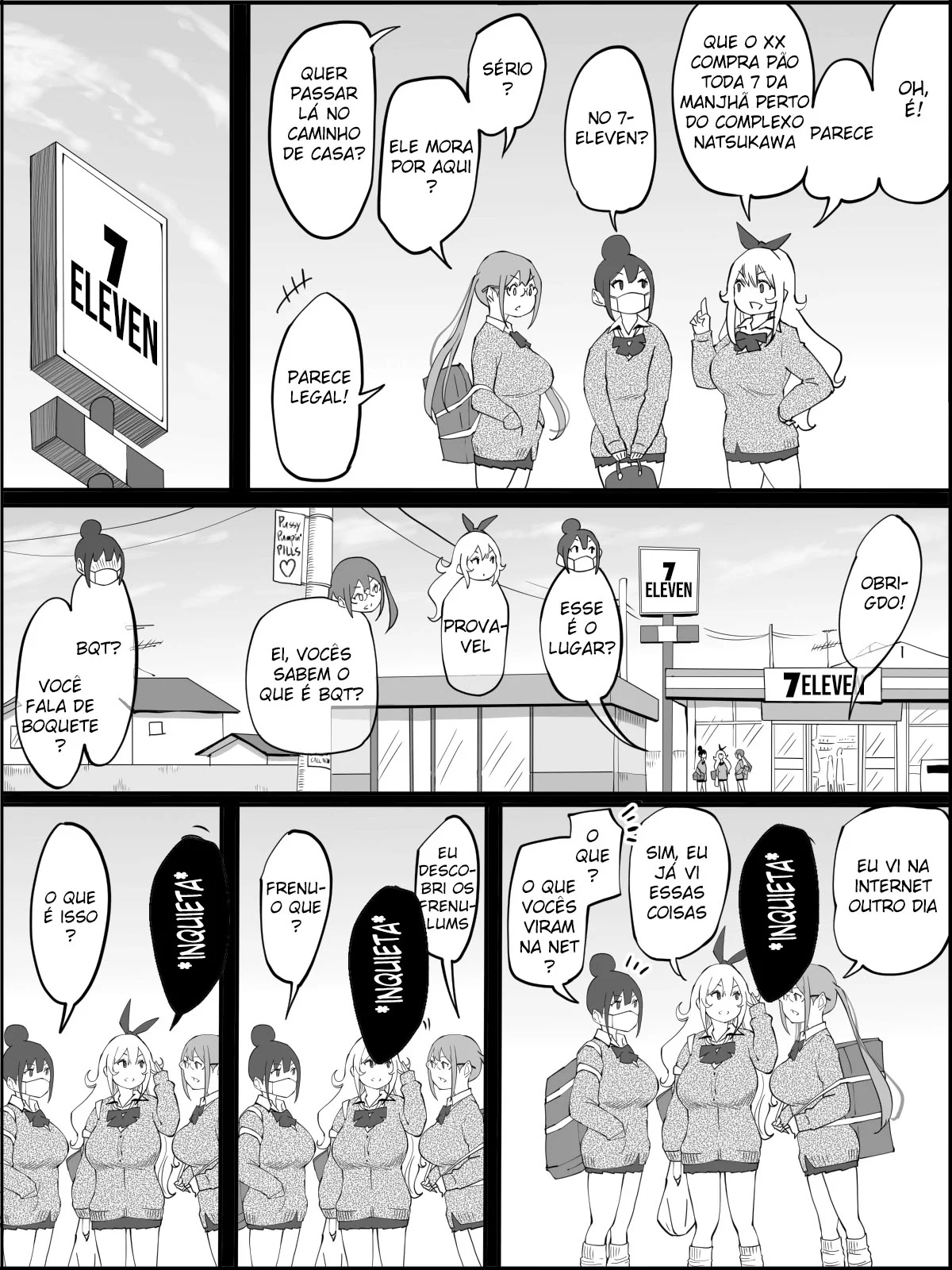 O Harém do Sortudo: Aventuras Escaldantes em Hentai HQ Brasileiro