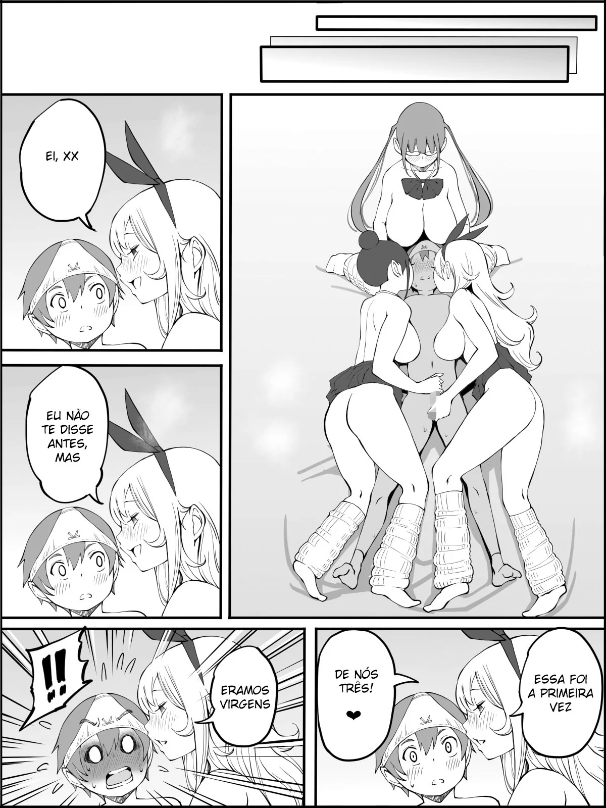 O Harém do Sortudo: Aventuras Escaldantes em Hentai HQ Brasileiro