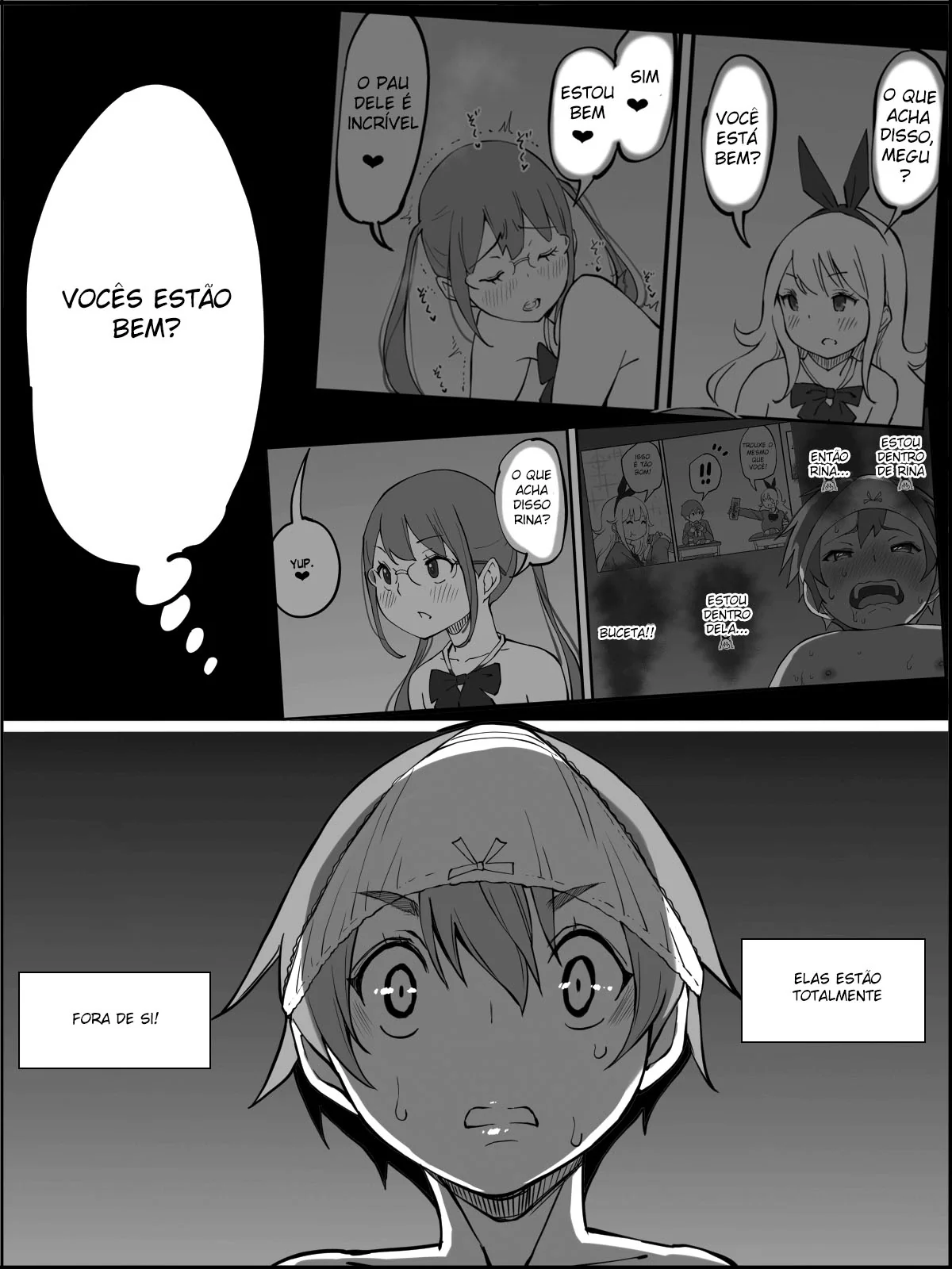 O Harém do Sortudo: Aventuras Escaldantes em Hentai HQ Brasileiro O Harém do Sortudo: Aventuras Escaldantes em Hentai HQ Brasileiro