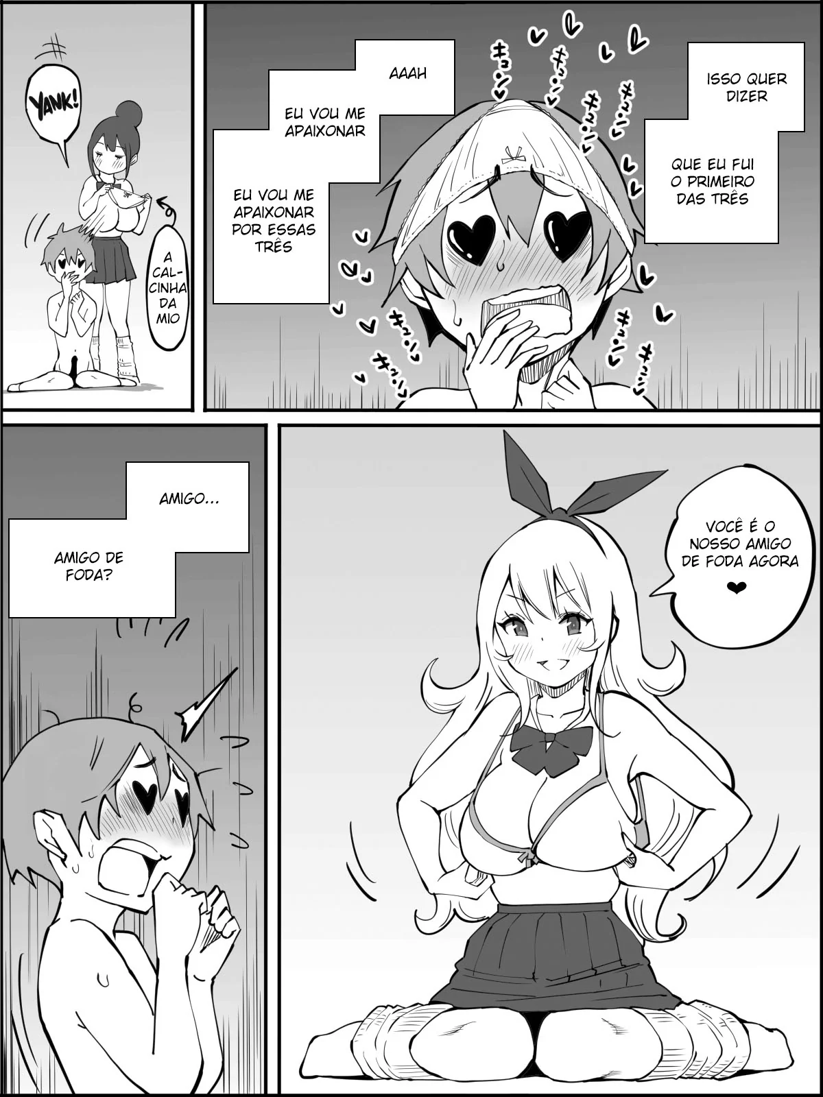 O Harém do Sortudo: Aventuras Escaldantes em Hentai HQ Brasileiro O Harém do Sortudo: Aventuras Escaldantes em Hentai HQ Brasileiro