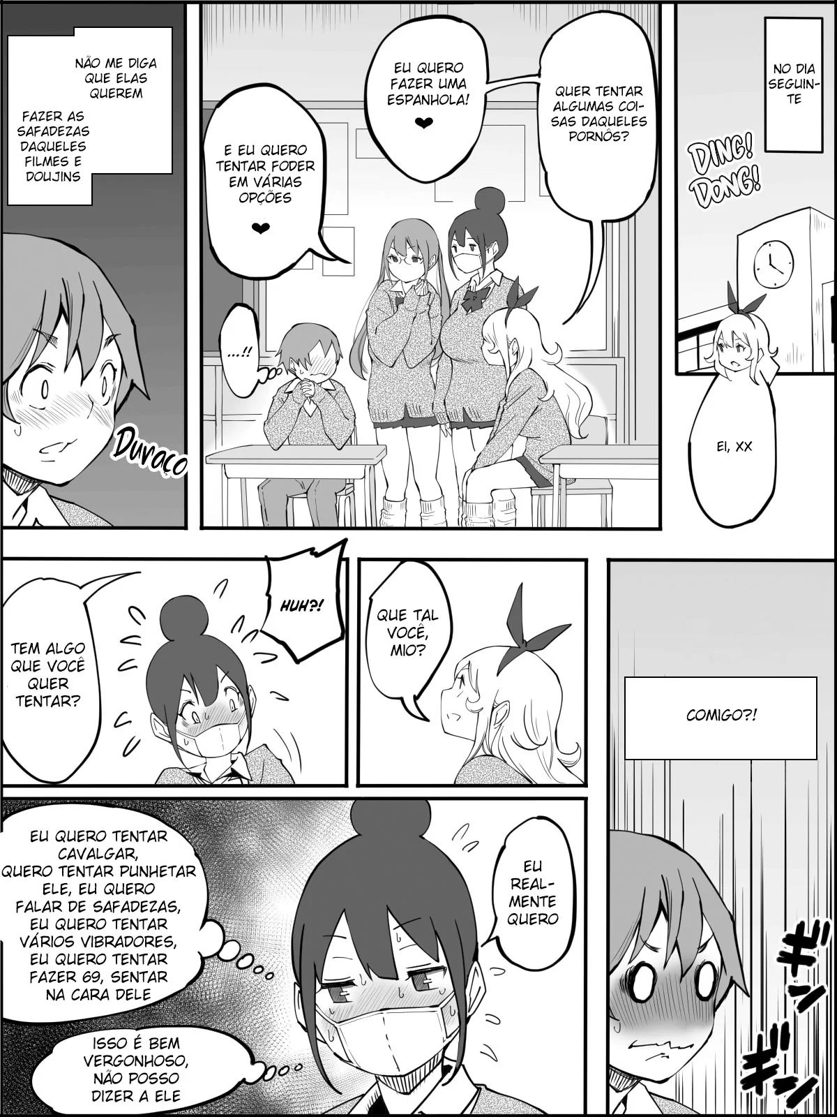 O Harém do Sortudo: Aventuras Escaldantes em Hentai HQ Brasileiro