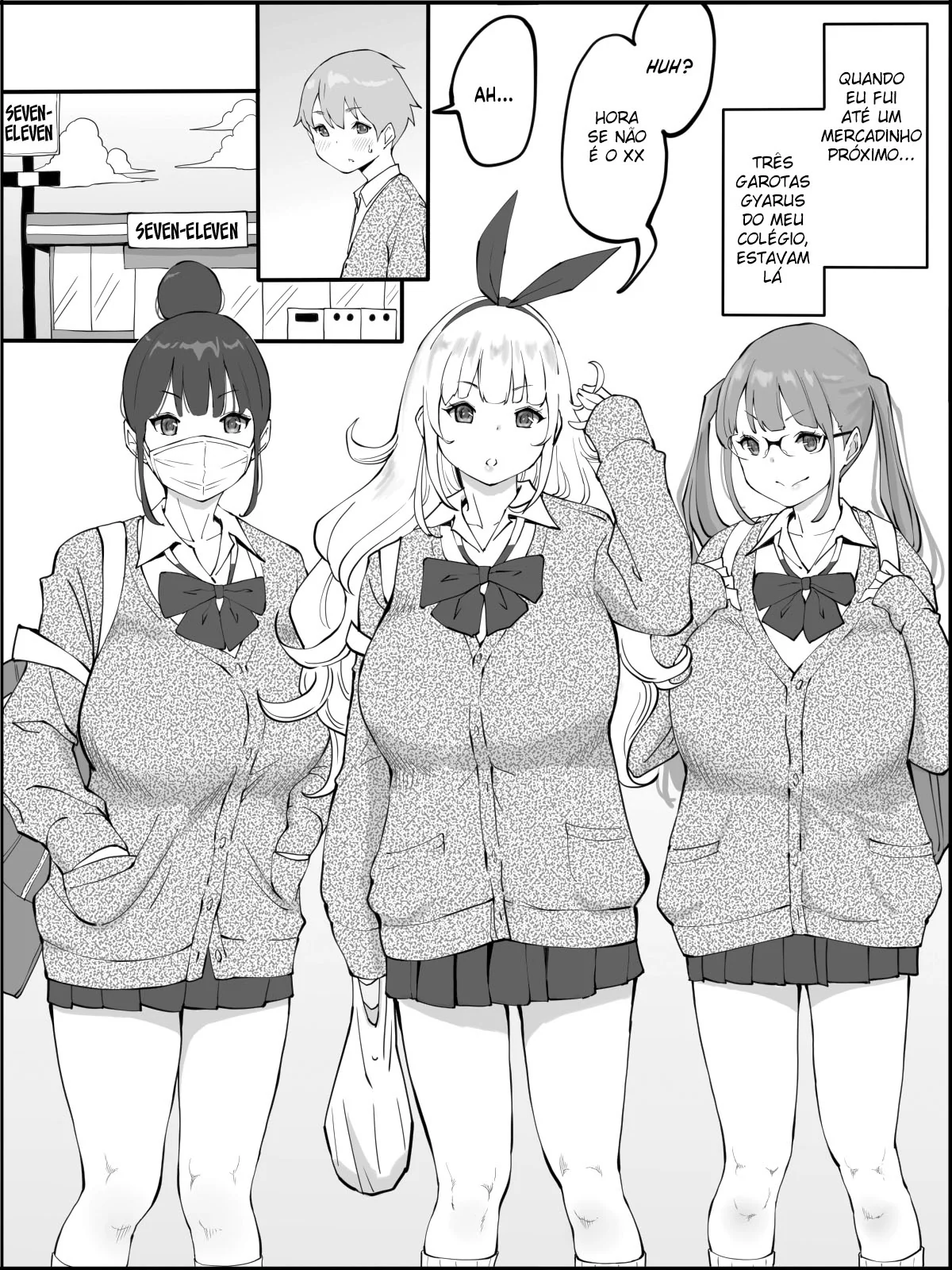 O Harém do Sortudo: Aventuras Escaldantes em Hentai HQ Brasileiro