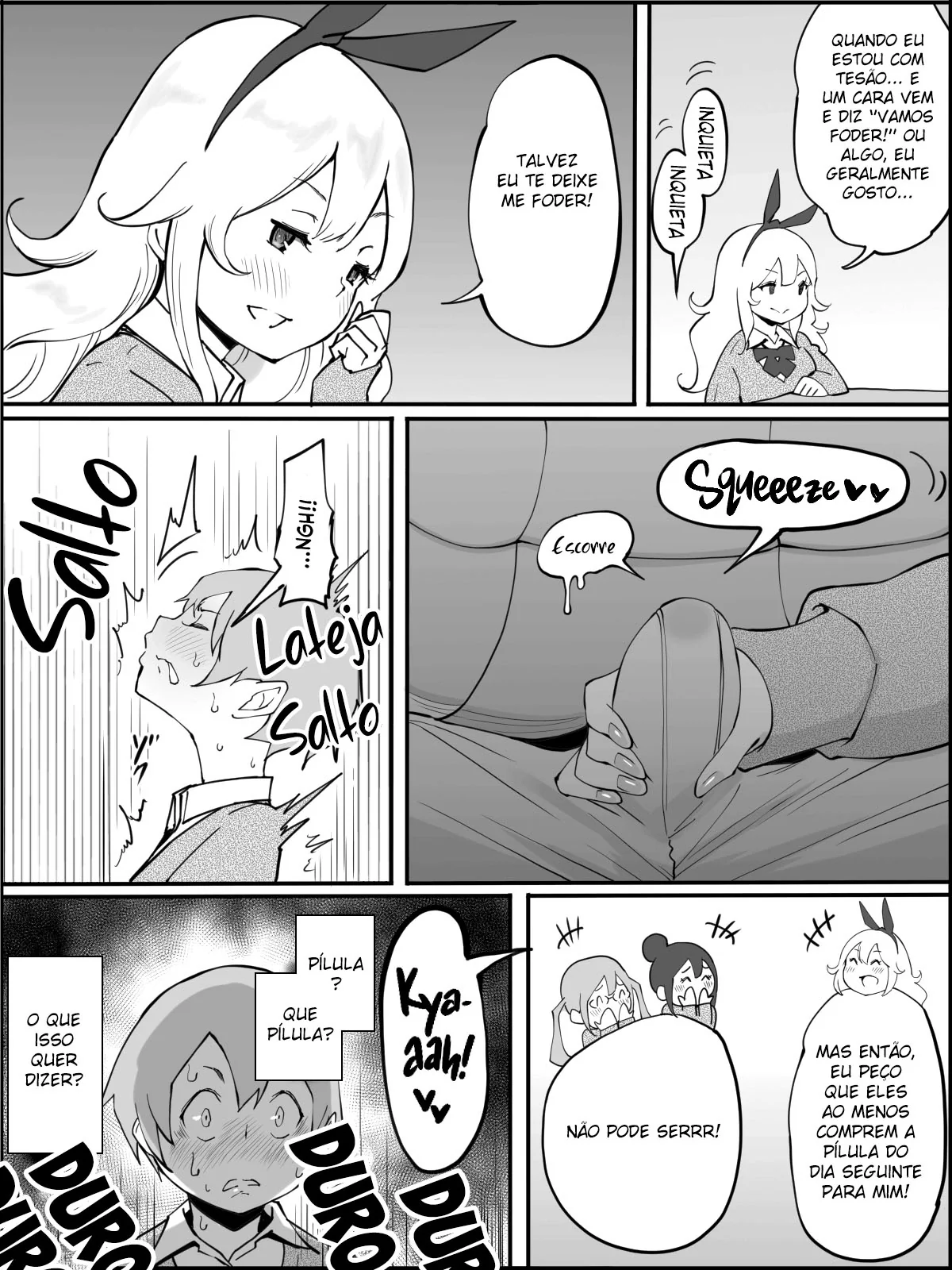 O Harém do Sortudo: Aventuras Escaldantes em Hentai HQ Brasileiro