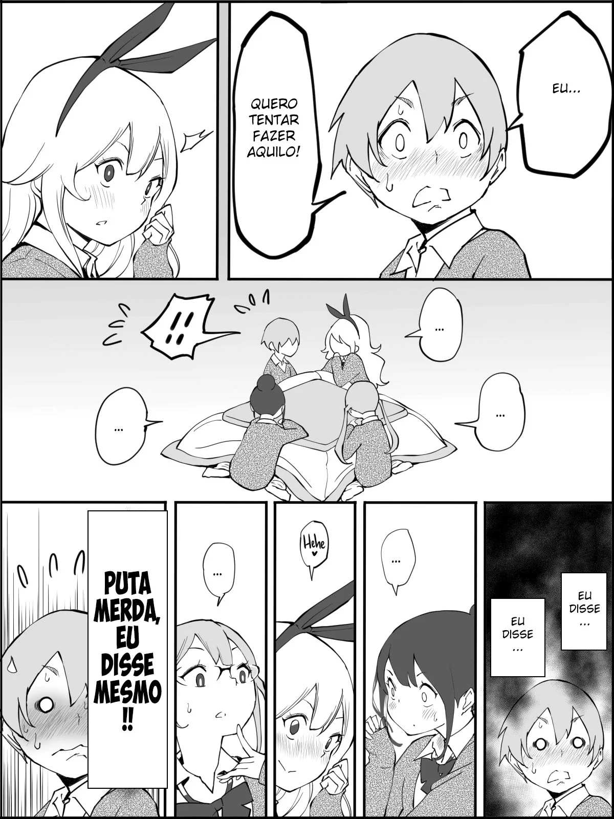 O Harém do Sortudo: Aventuras Escaldantes em Hentai HQ Brasileiro