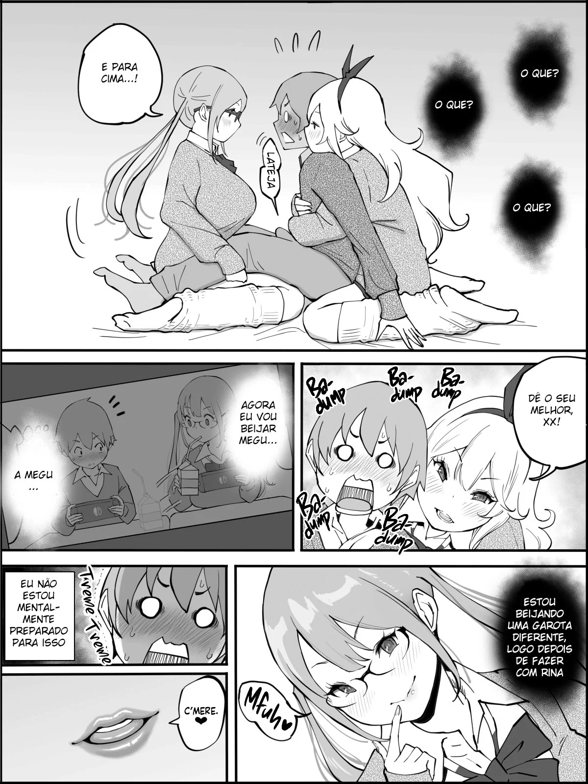 O Harém do Sortudo: Aventuras Escaldantes em Hentai HQ Brasileiro