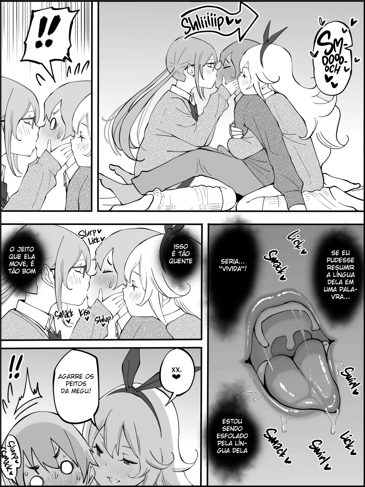 O Harém do Sortudo: Aventuras Escaldantes em Hentai HQ Brasileiro