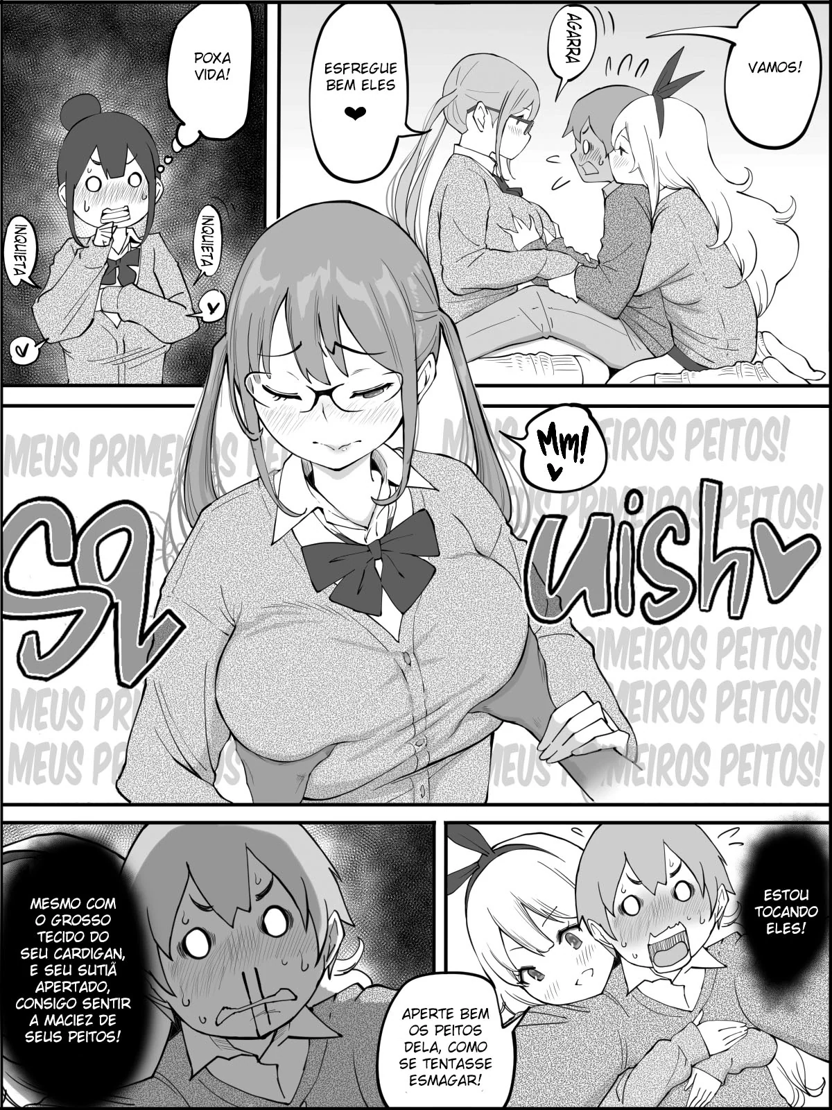 O Harém do Sortudo: Aventuras Escaldantes em Hentai HQ Brasileiro