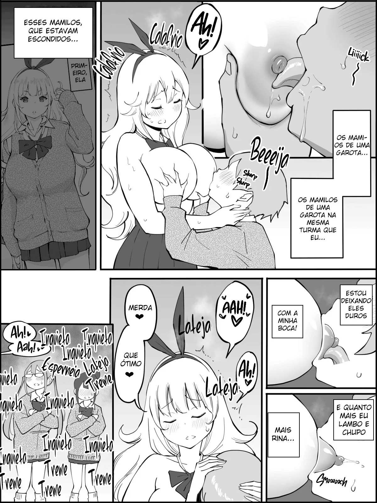 O Harém do Sortudo: Aventuras Escaldantes em Hentai HQ Brasileiro