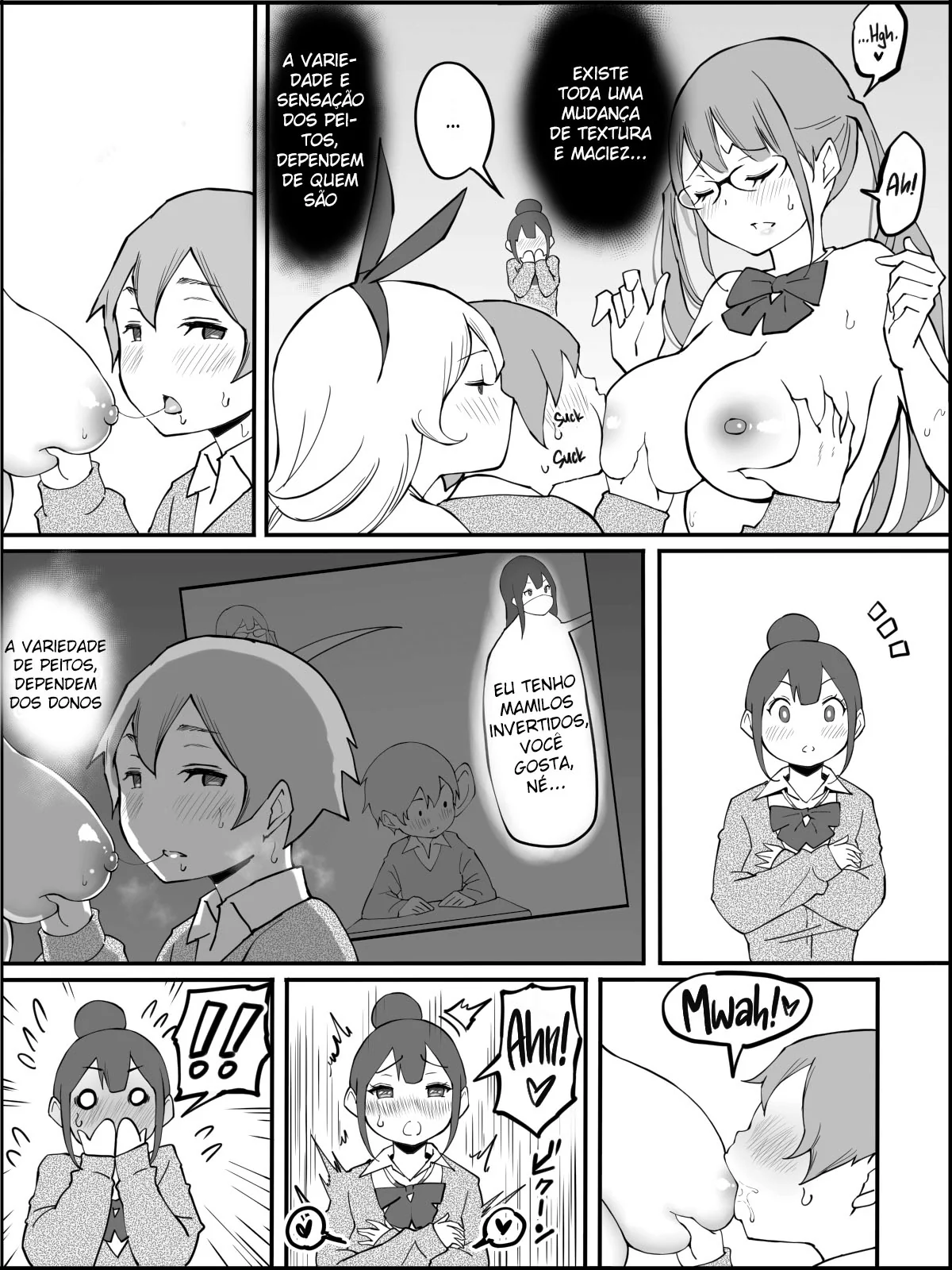 O Harém do Sortudo: Aventuras Escaldantes em Hentai HQ Brasileiro