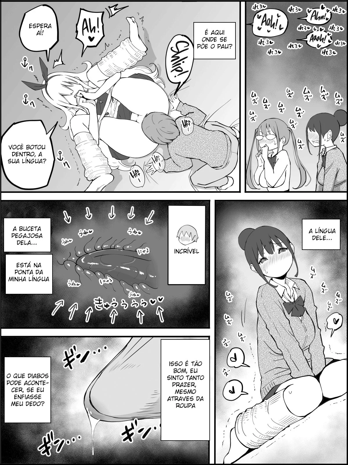 O Harém do Sortudo: Aventuras Escaldantes em Hentai HQ Brasileiro