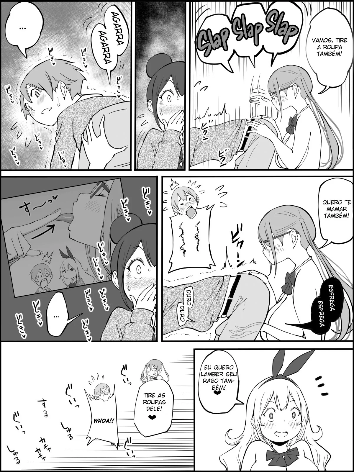 O Harém do Sortudo: Aventuras Escaldantes em Hentai HQ Brasileiro O Harém do Sortudo: Aventuras Escaldantes em Hentai HQ Brasileiro