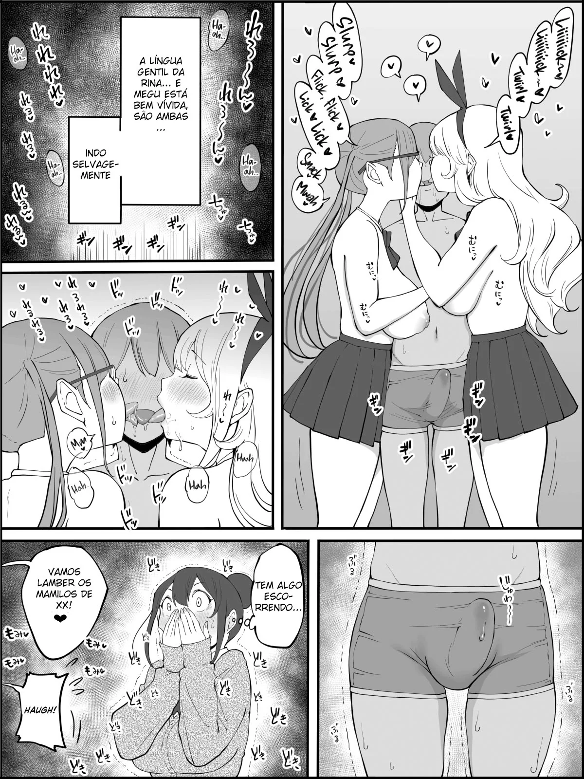 O Harém do Sortudo: Aventuras Escaldantes em Hentai HQ Brasileiro