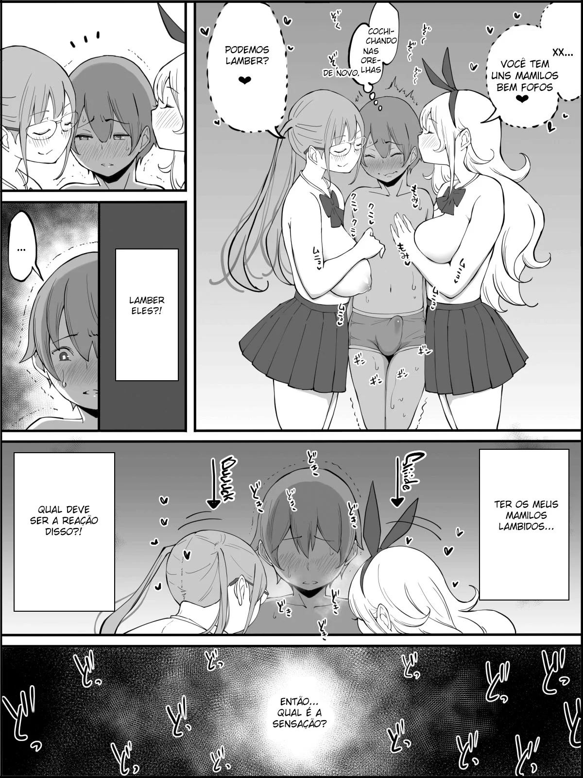 O Harém do Sortudo: Aventuras Escaldantes em Hentai HQ Brasileiro