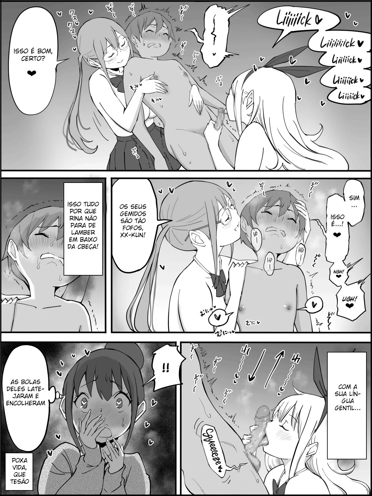 O Harém do Sortudo: Aventuras Escaldantes em Hentai HQ Brasileiro