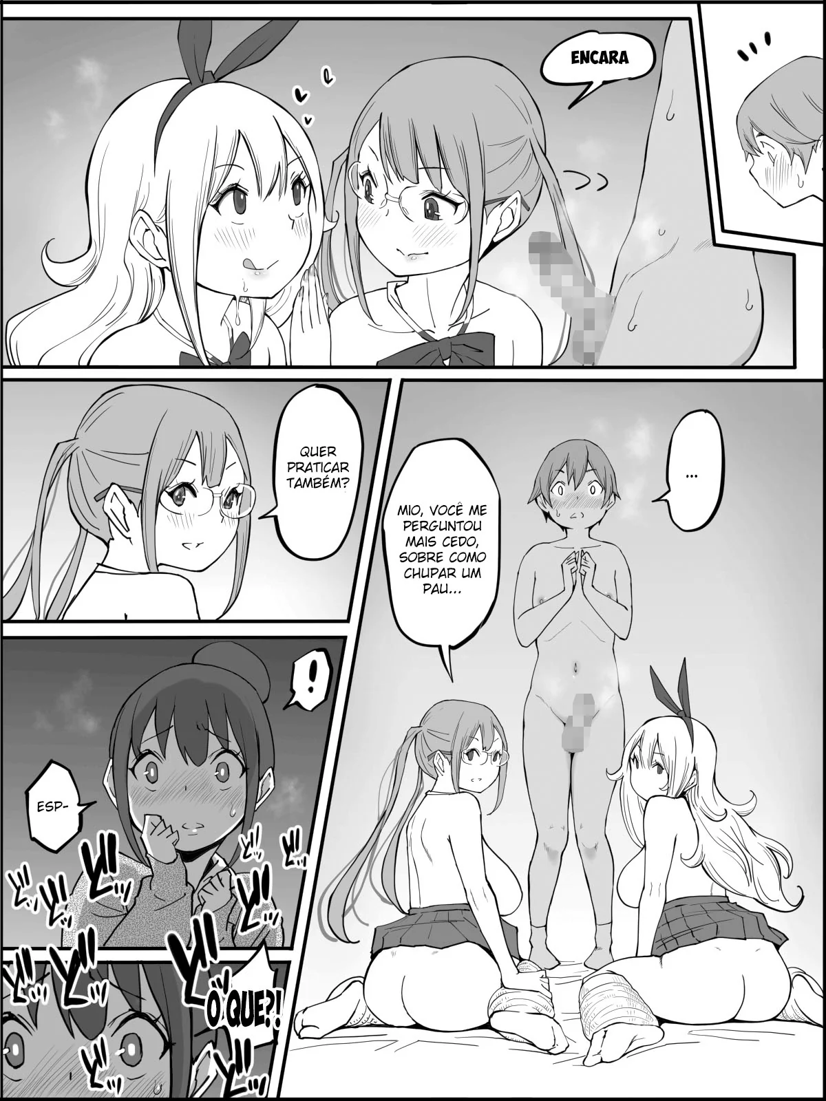 O Harém do Sortudo: Aventuras Escaldantes em Hentai HQ Brasileiro O Harém do Sortudo: Aventuras Escaldantes em Hentai HQ Brasileiro