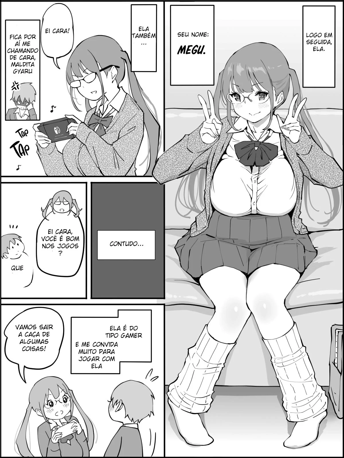 O Harém do Sortudo: Aventuras Escaldantes em Hentai HQ Brasileiro