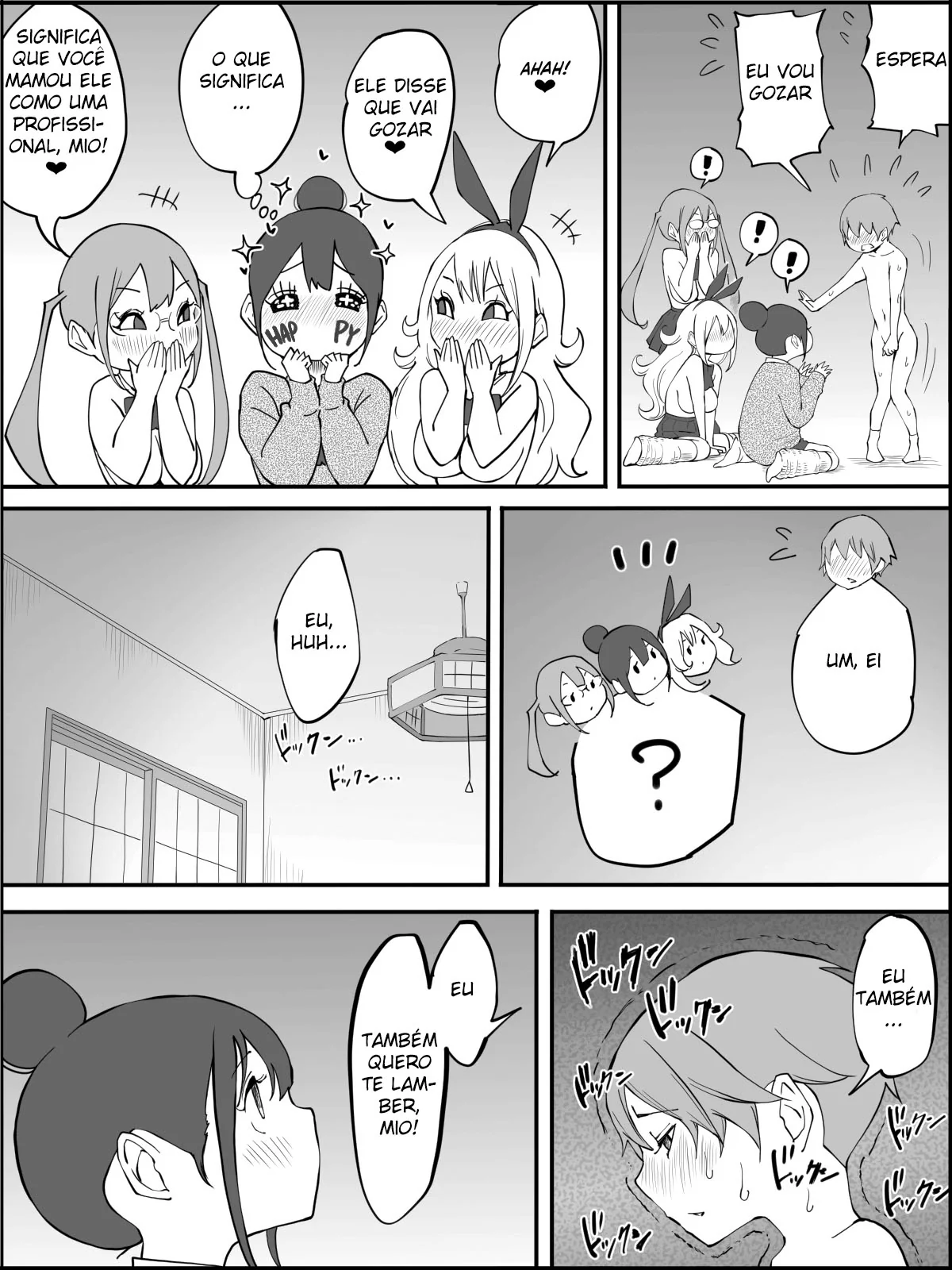 O Harém do Sortudo: Aventuras Escaldantes em Hentai HQ Brasileiro