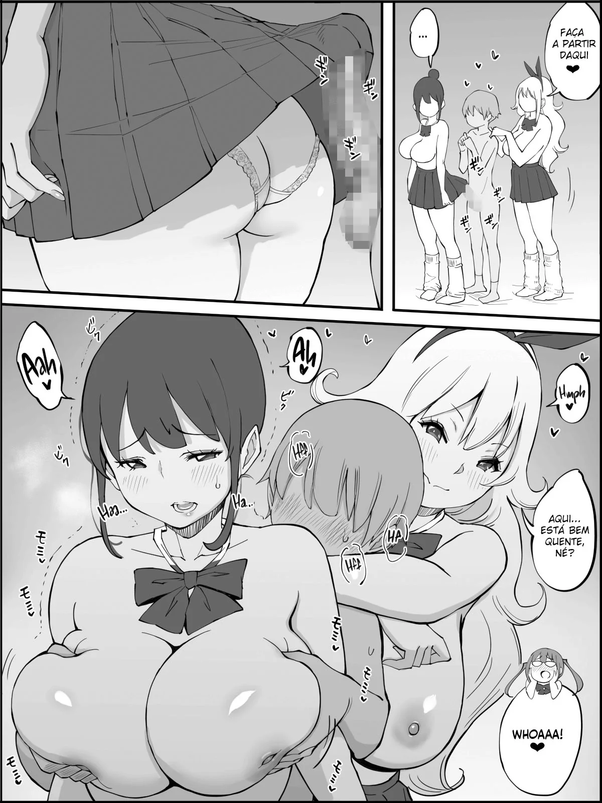 O Harém do Sortudo: Aventuras Escaldantes em Hentai HQ Brasileiro O Harém do Sortudo: Aventuras Escaldantes em Hentai HQ Brasileiro