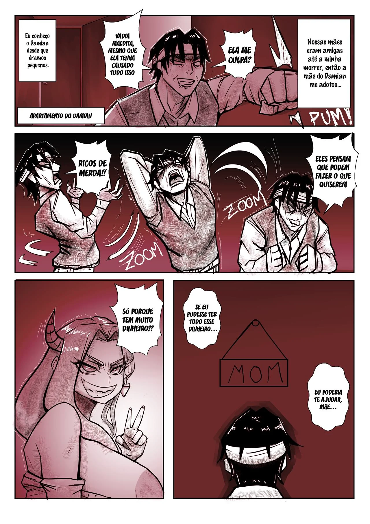 O Nerd Sortudo e a Piranha da Escola - Hentai HQ Brasileiro