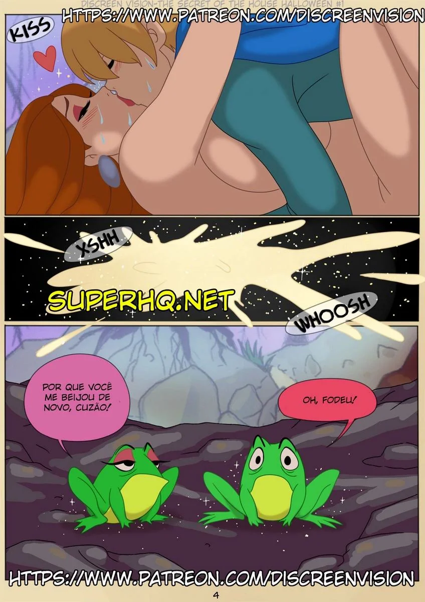 O Príncipe Tarado e o Sapo Piranha - Em Hentai HQ