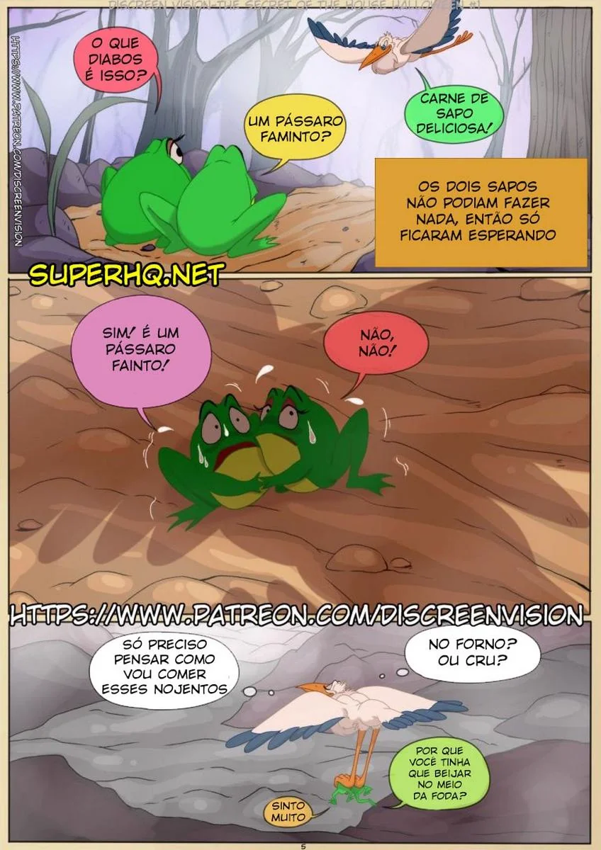 O Príncipe Tarado e o Sapo Piranha - Em Hentai HQ