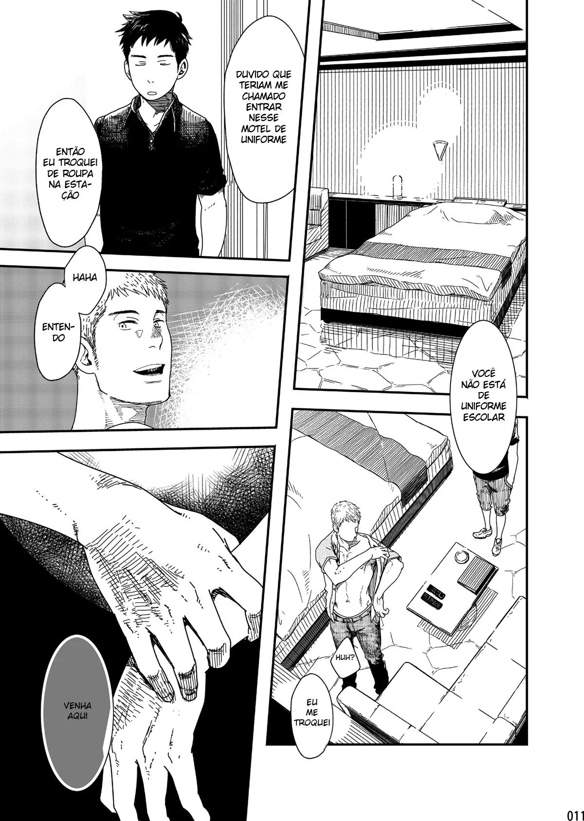 O Safado do Suga - A Piranha do Encontro Gay em Hentai HQ Brasileiro