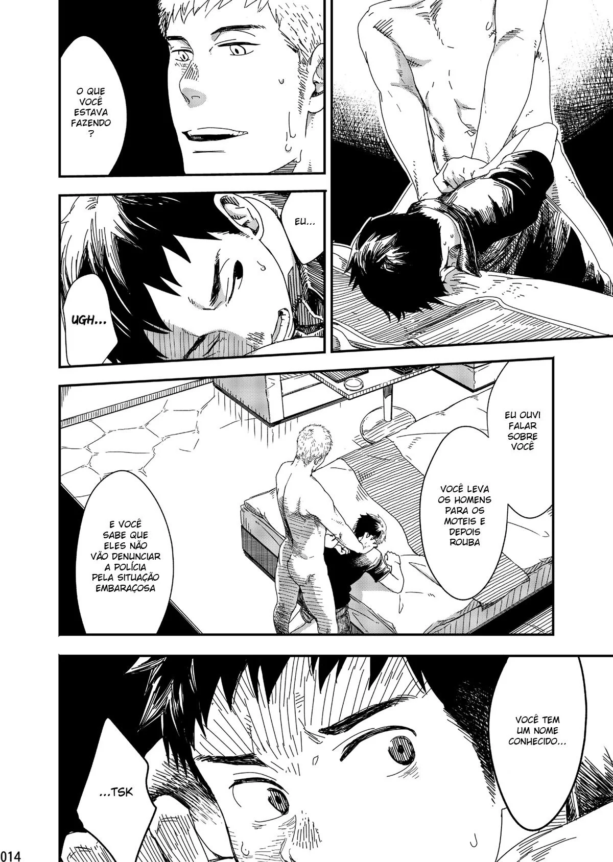 O Safado do Suga - A Piranha do Encontro Gay em Hentai HQ Brasileiro