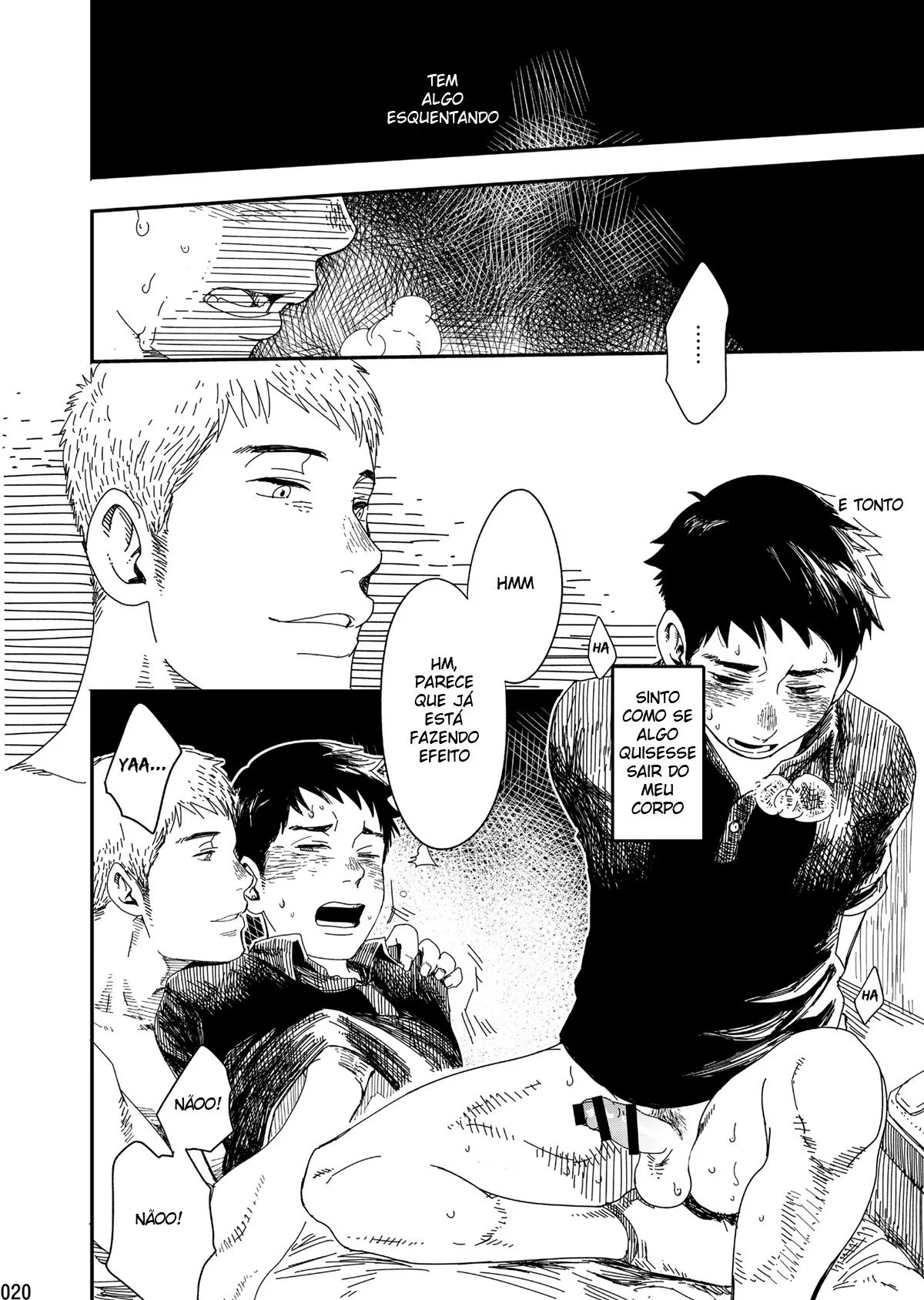 O Safado do Suga - A Piranha do Encontro Gay em Hentai HQ Brasileiro