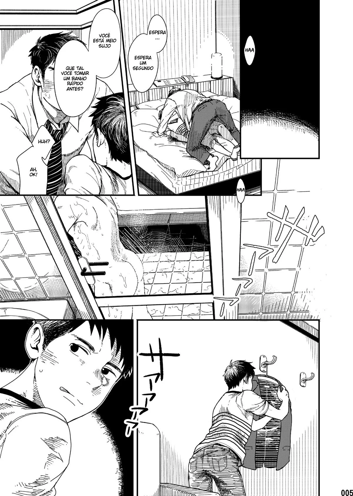 O Safado do Suga - A Piranha do Encontro Gay em Hentai HQ Brasileiro