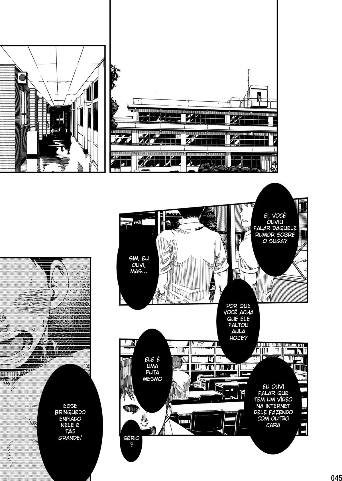 O Safado do Suga - A Piranha do Encontro Gay em Hentai HQ Brasileiro