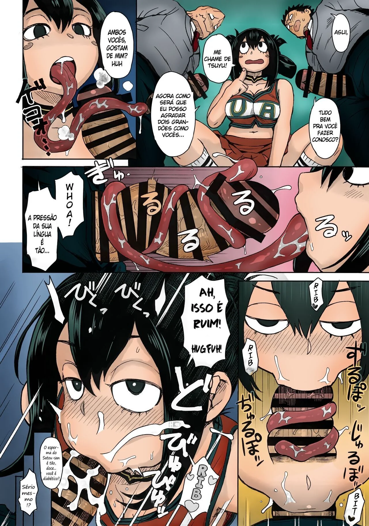 Ochako Uraraka: A Puta de Boku no Hero em Hentai HQ Brasileiro