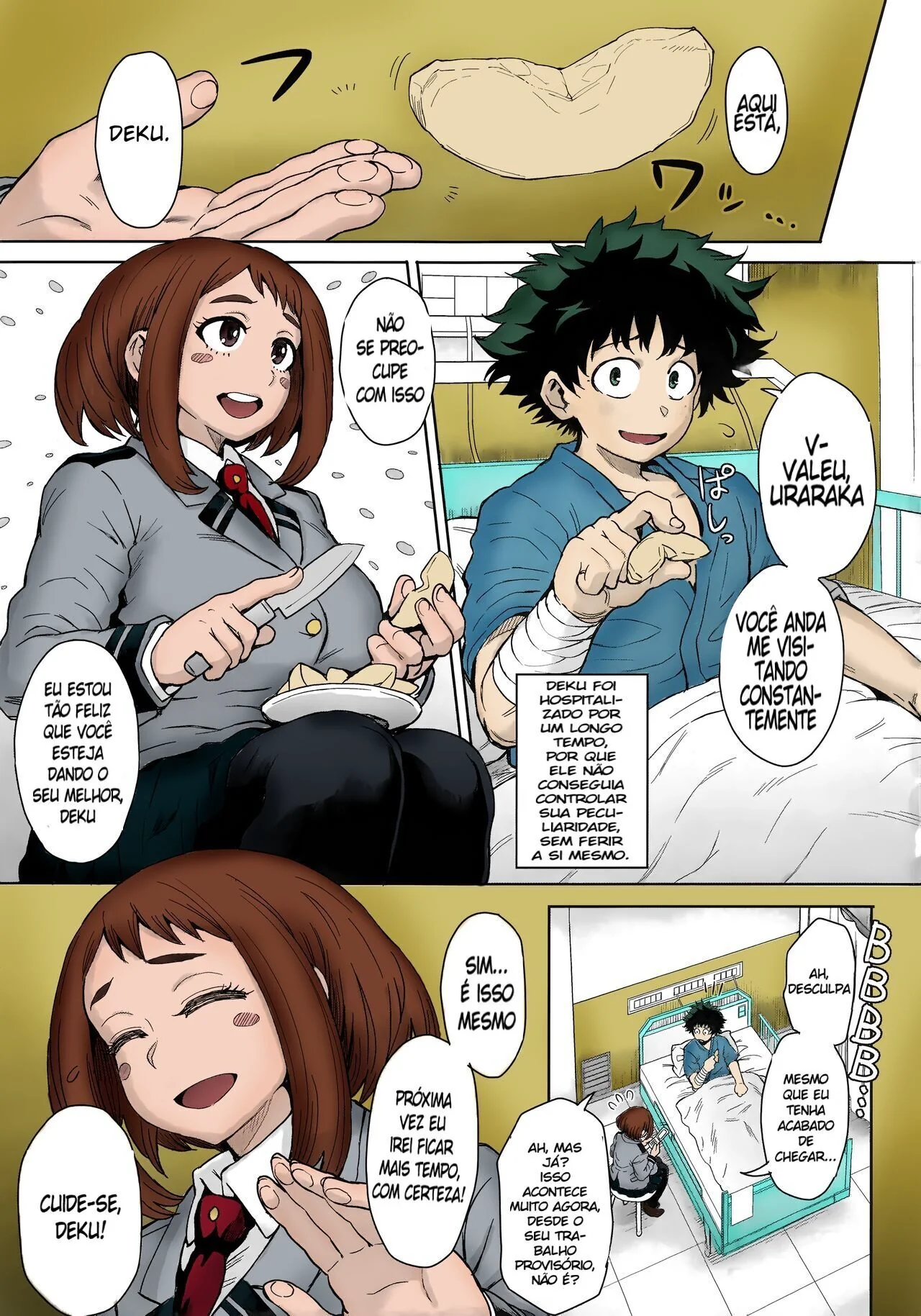 Ochako Uraraka: A Puta de Boku no Hero em Hentai HQ Brasileiro