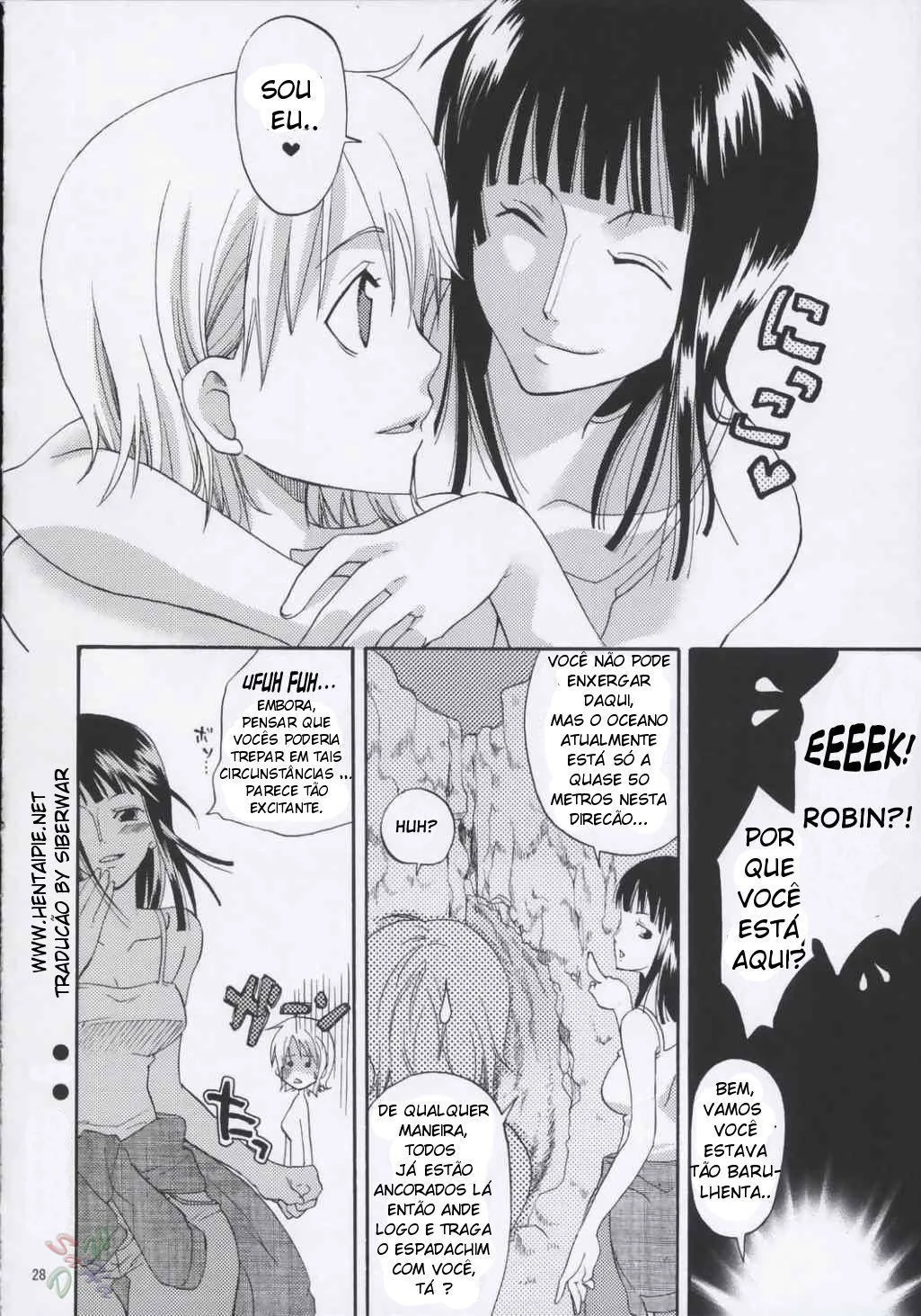 One piece – A Fuga Safada de Nami e Zoro