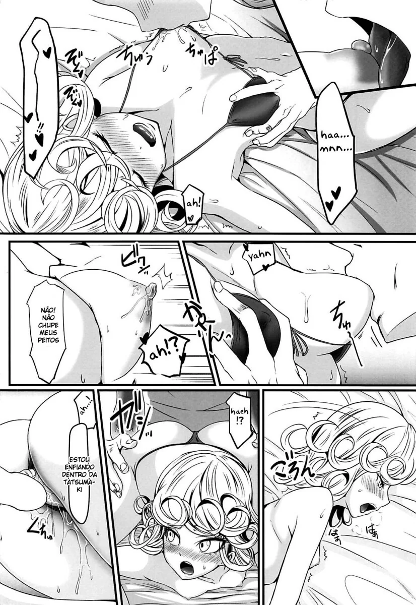 One Punch Man: Saitama Metendo Fundo em Fubuki e Tatsumaki em Hentai HQ Brasileiro