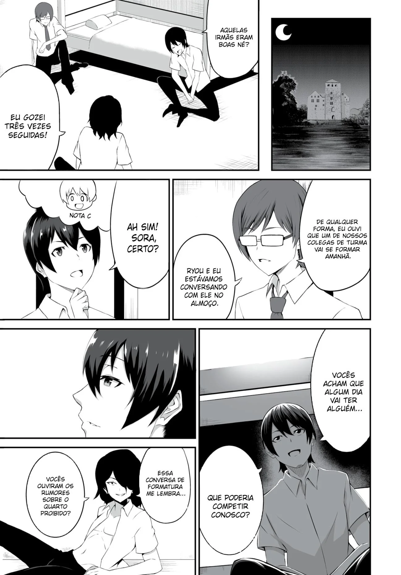 Orfanato das Piranhas Peitudas: Garotos Recheados de Experiência em Hentai HQ Brasileiro