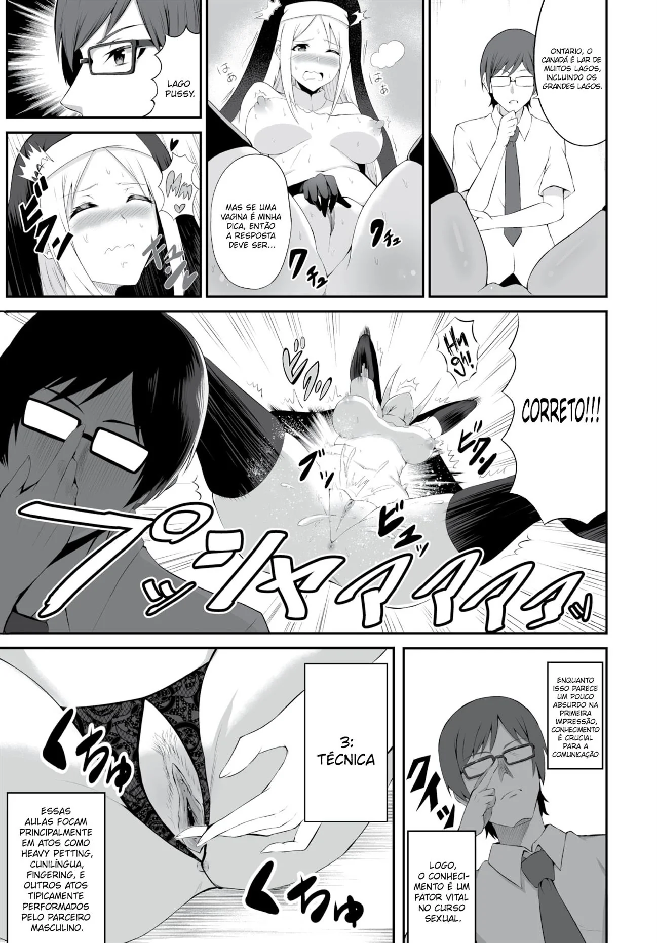 Orfanato das Piranhas Peitudas: Garotos Recheados de Experiência em Hentai HQ Brasileiro