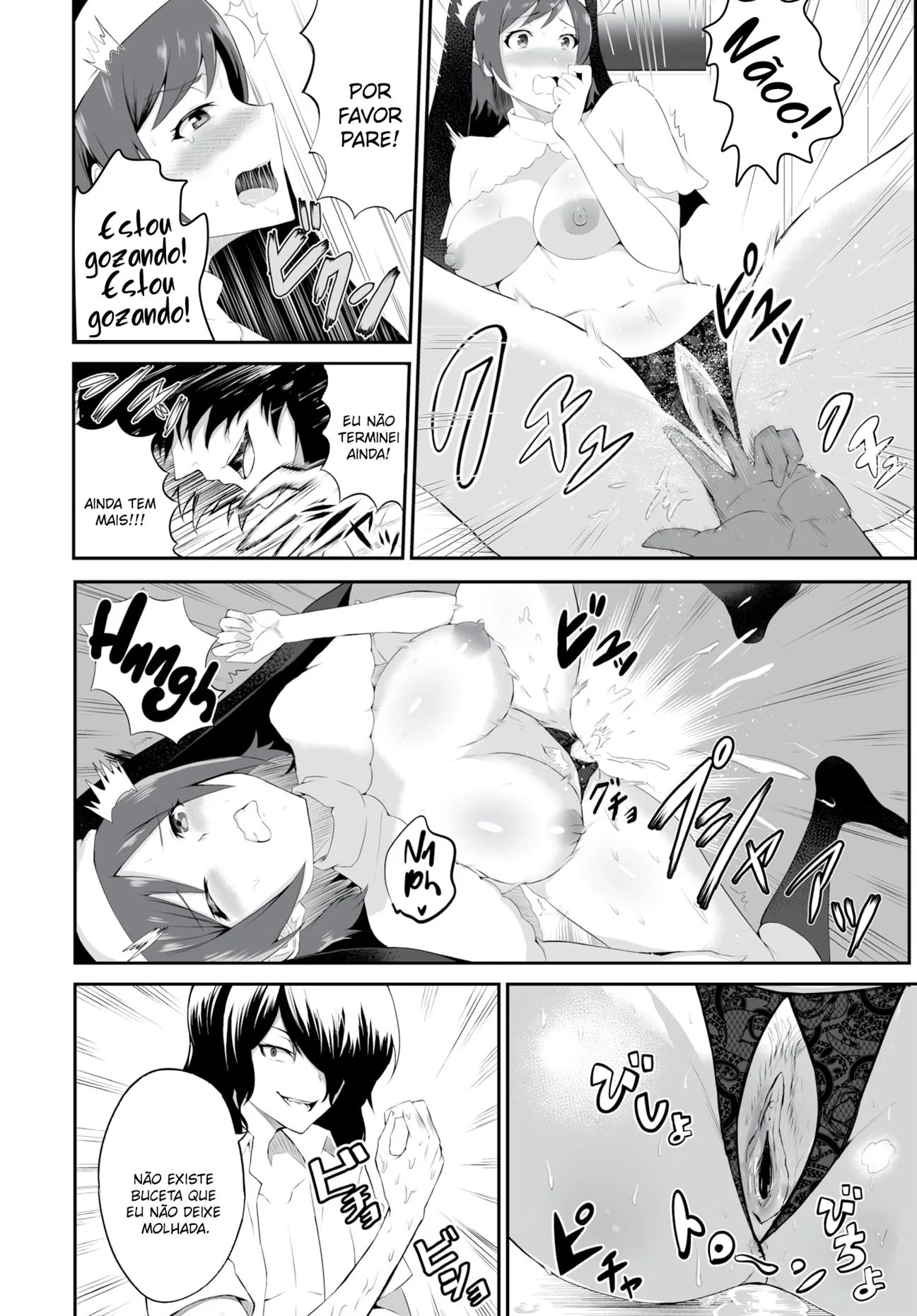 Orfanato das Piranhas Peitudas: Garotos Recheados de Experiência em Hentai HQ Brasileiro