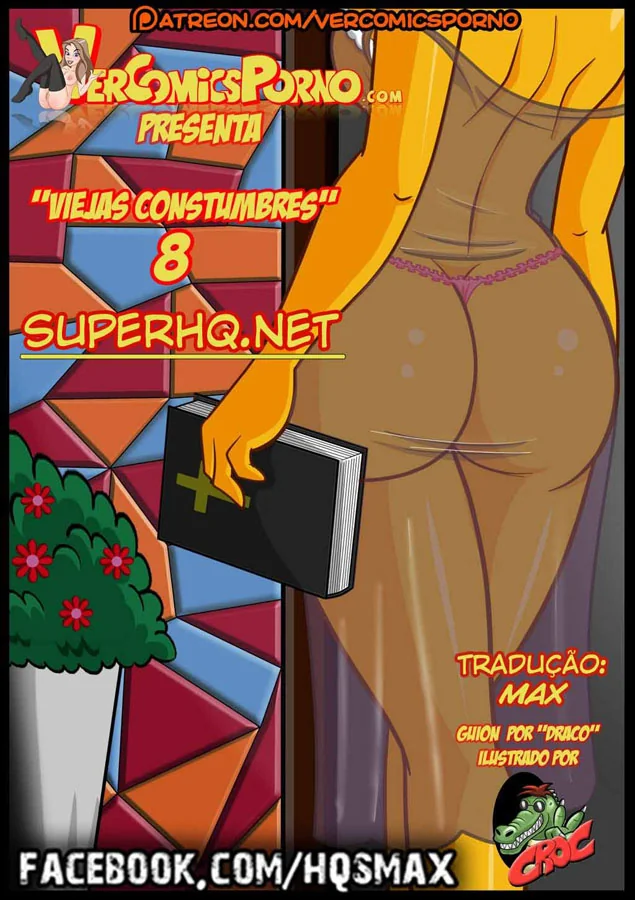 Os Simpsons Hentai: Velhos Costumes VL.08 - Uma Família Tarada em Hentai HQ Brasileiro