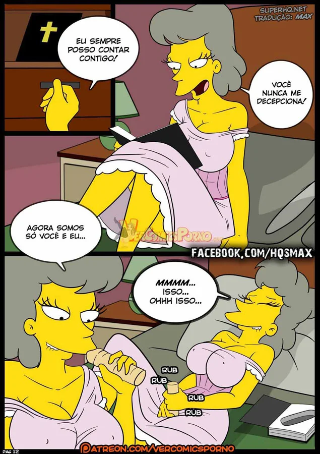 Os Simpsons Hentai: Velhos Costumes VL.08 - Uma Família Tarada em Hentai HQ Brasileiro