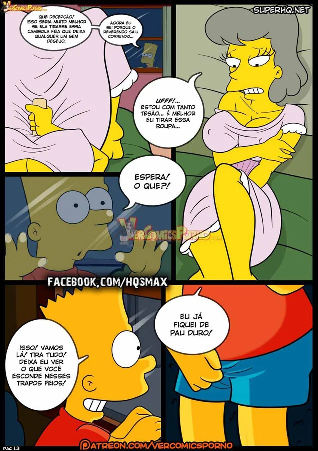 Os Simpsons Hentai: Velhos Costumes VL.08 - Uma Família Tarada em Hentai HQ Brasileiro