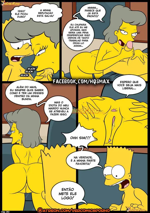 Os Simpsons Hentai: Velhos Costumes VL.08 - Uma Família Tarada em Hentai HQ Brasileiro